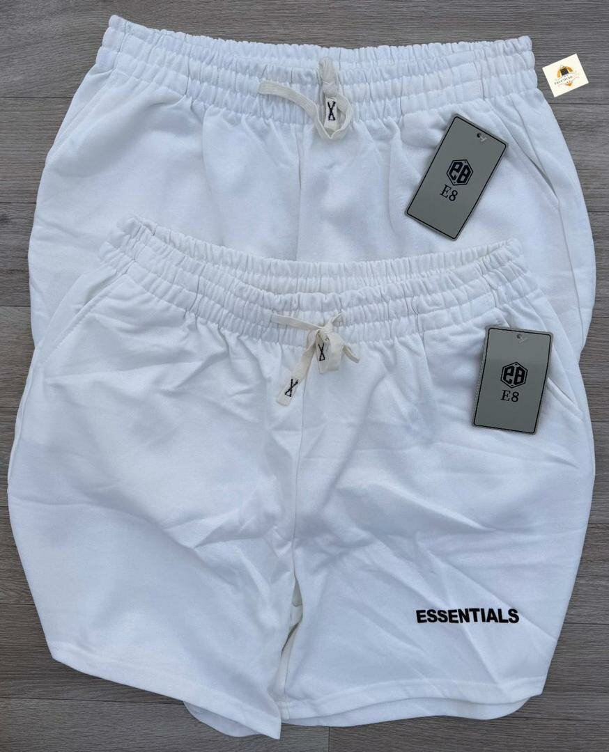 Shorts en coton unisexes confortables