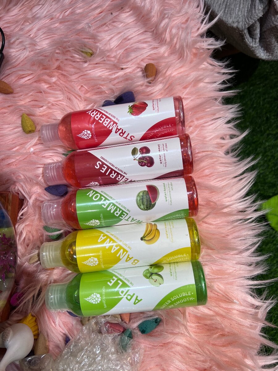 Lubrifiant Eau Arômes Fruits