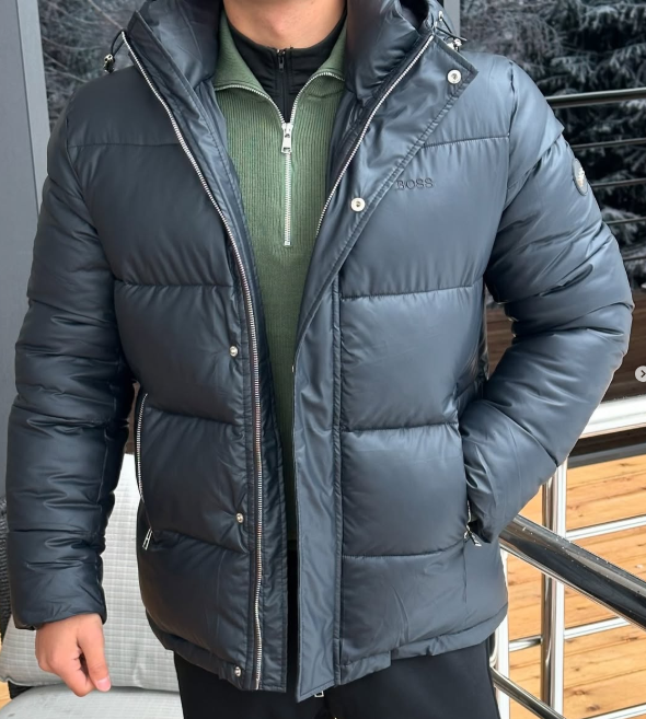 куртка мужская серая