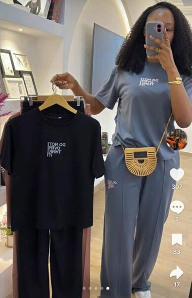 Ensemble de détente en coton