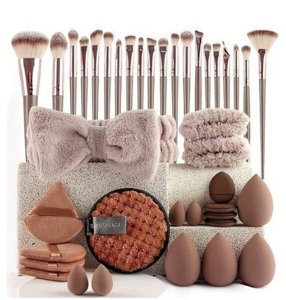 Ensemble de pinceaux maquillage 40 pièces