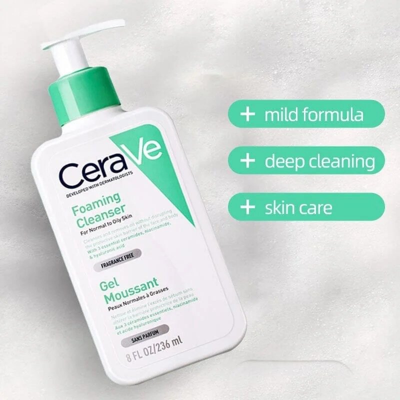 Cerave foaming cleanser