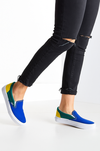 Baskets Slip-On Tricolores