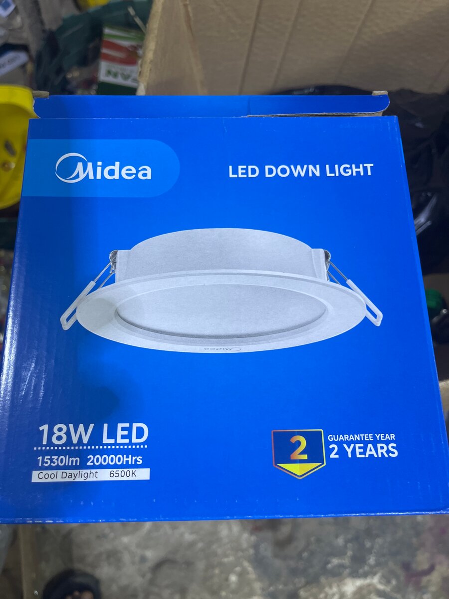 Spot LED encastrable 18W Midea