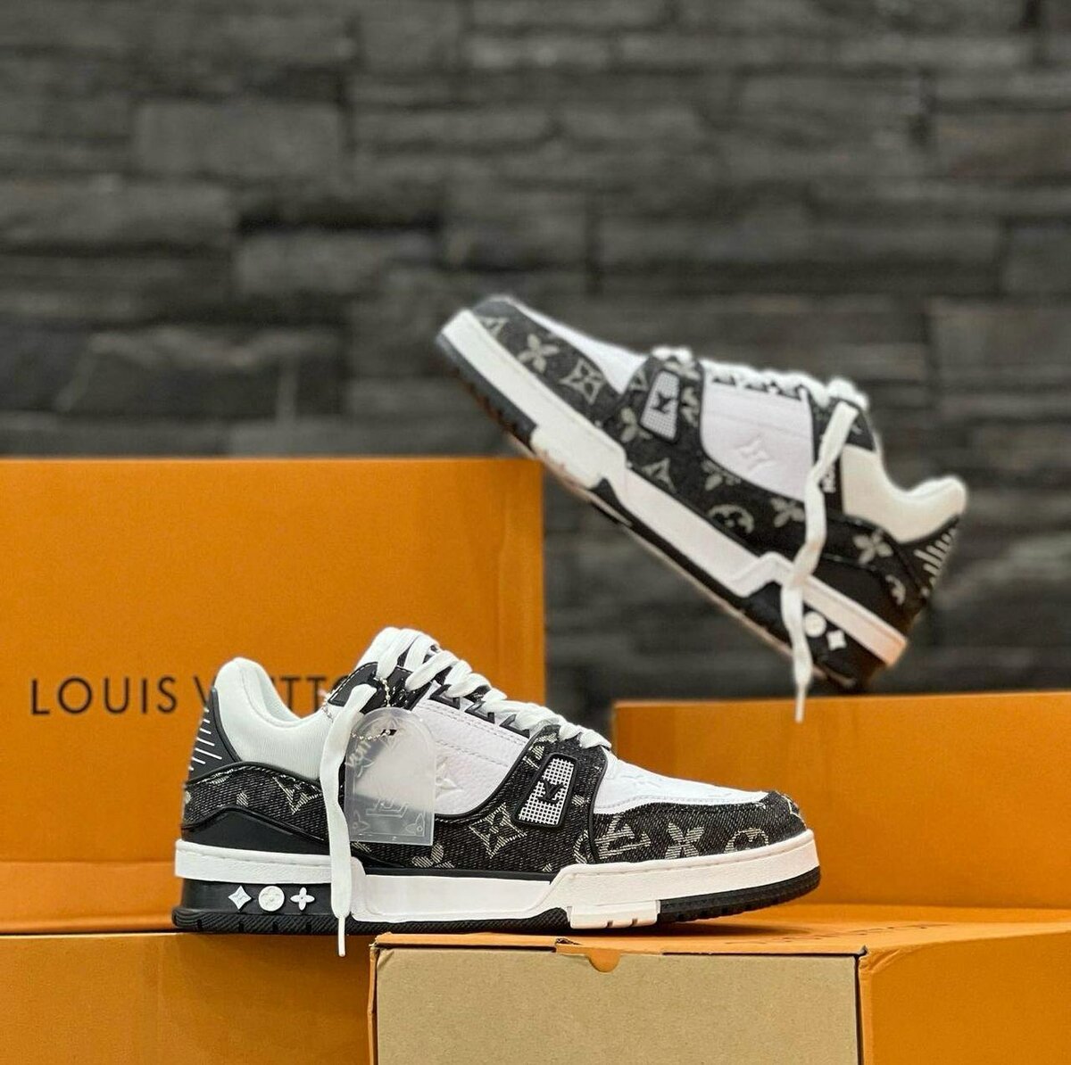 Baskets Louis Vuitton élégantes