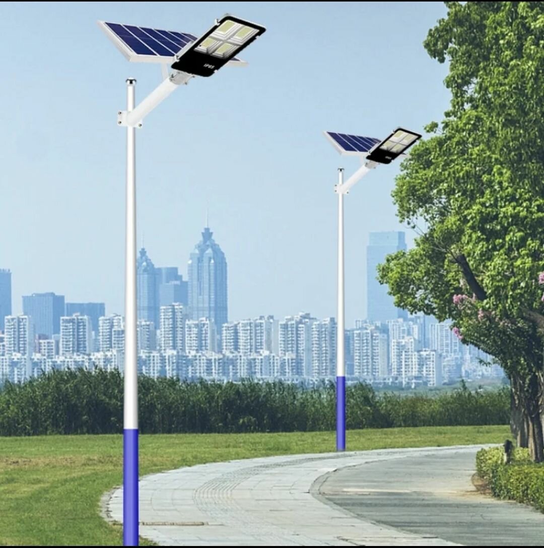 Lampadaire solaire urbain 100W