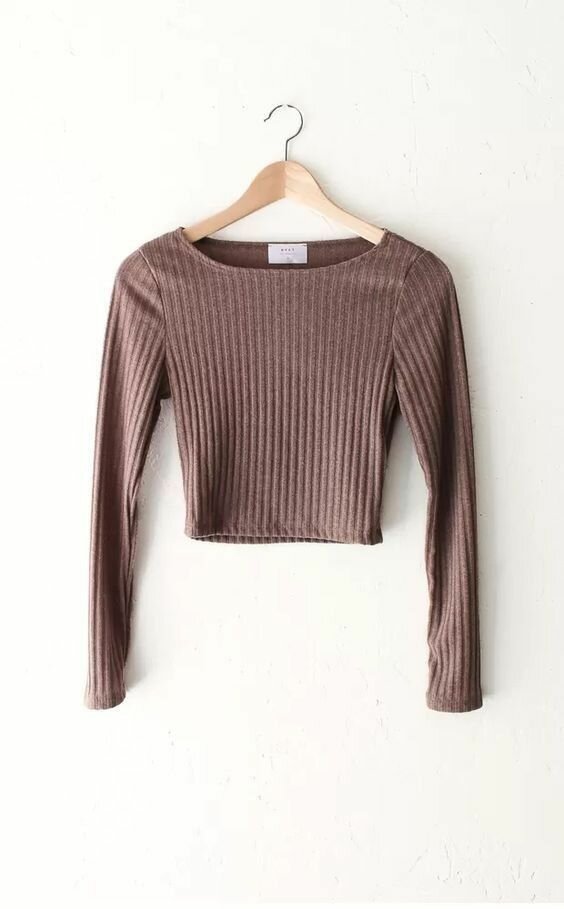 Women's crop long sleeve