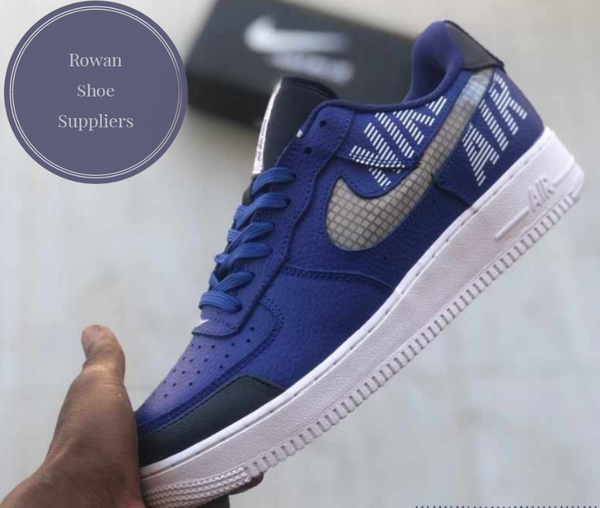 Blue Nike Air Sneakers