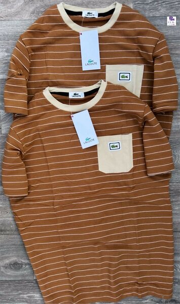 T-shirt rayé décontracté