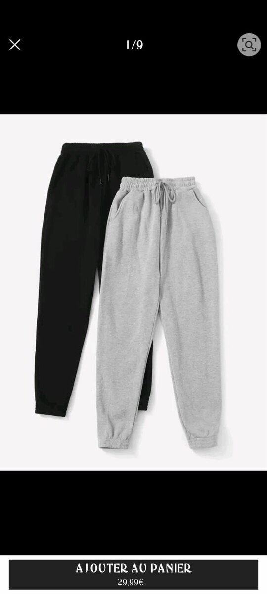 Ensemble de 3 joggings