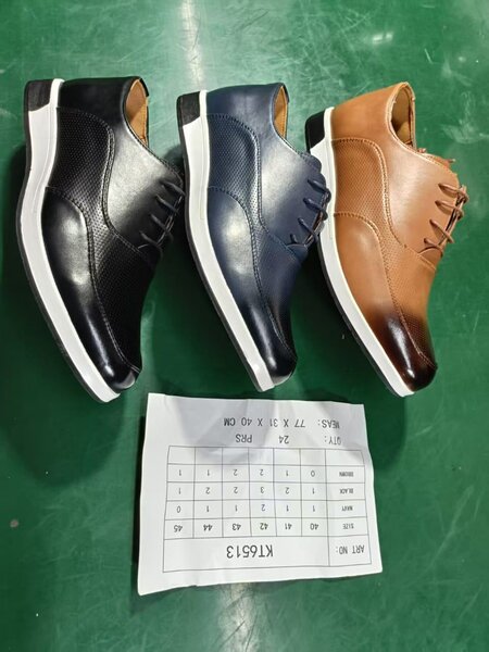 Chaussures homme en cuir noir, bleu, marron