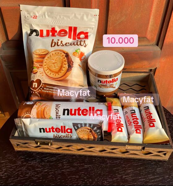 Ensemble cadeau Nutella gourmand