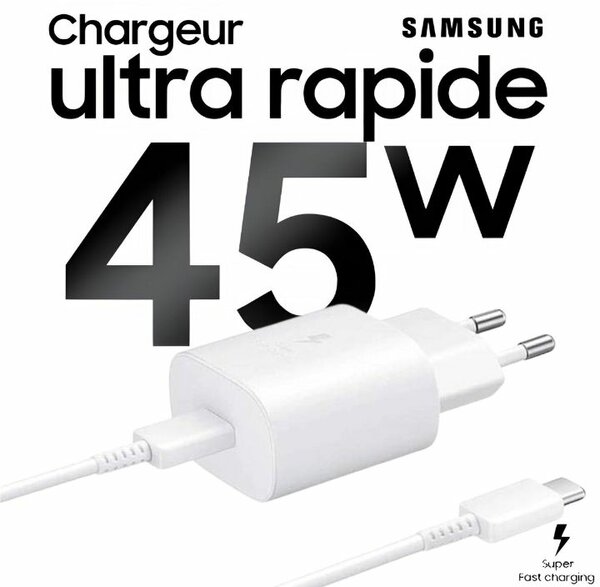 Chargeur original type C 45W