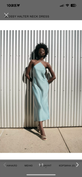 Zara НОВОЕ платье