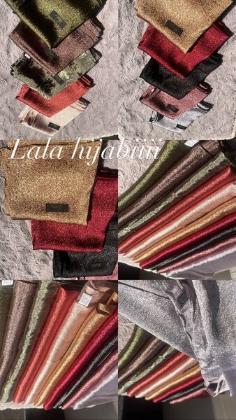 Écharpes colorées élégantes