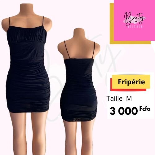 Robe Noire Friperie