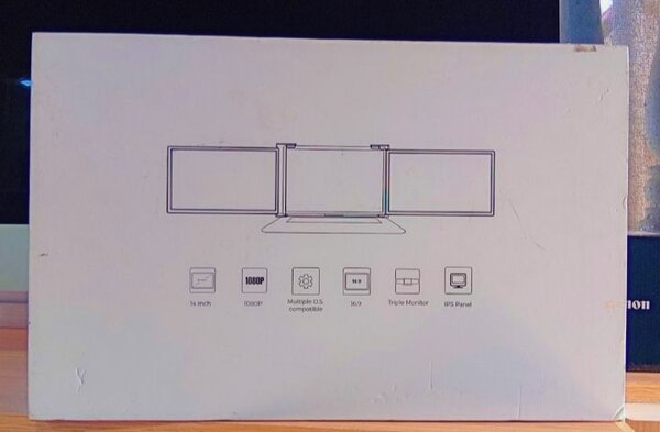 Soomfon Tri-Screen Monitor 14"