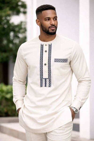 Boubou Africain Élégant