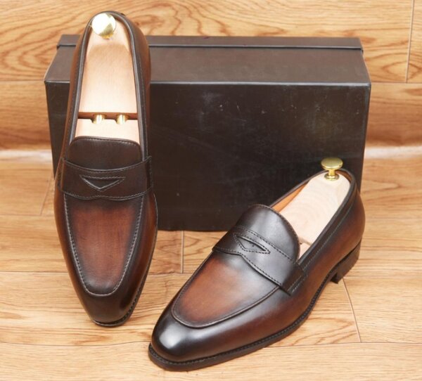 Mocassins en cuir élégants