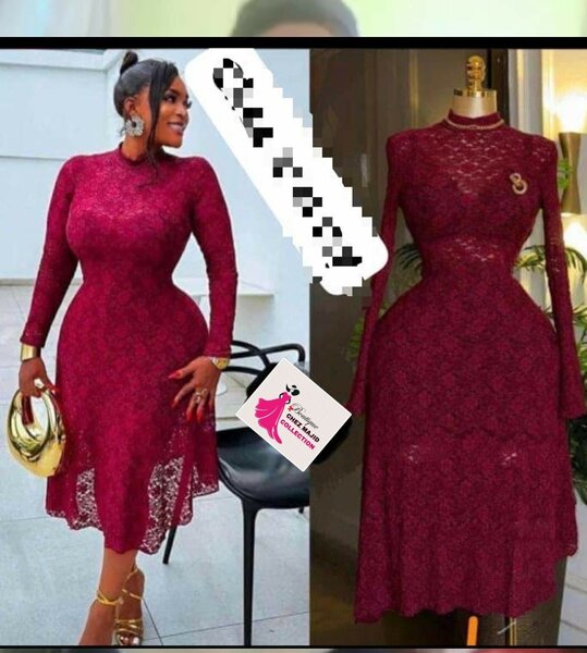 Robe en dentelle élégante