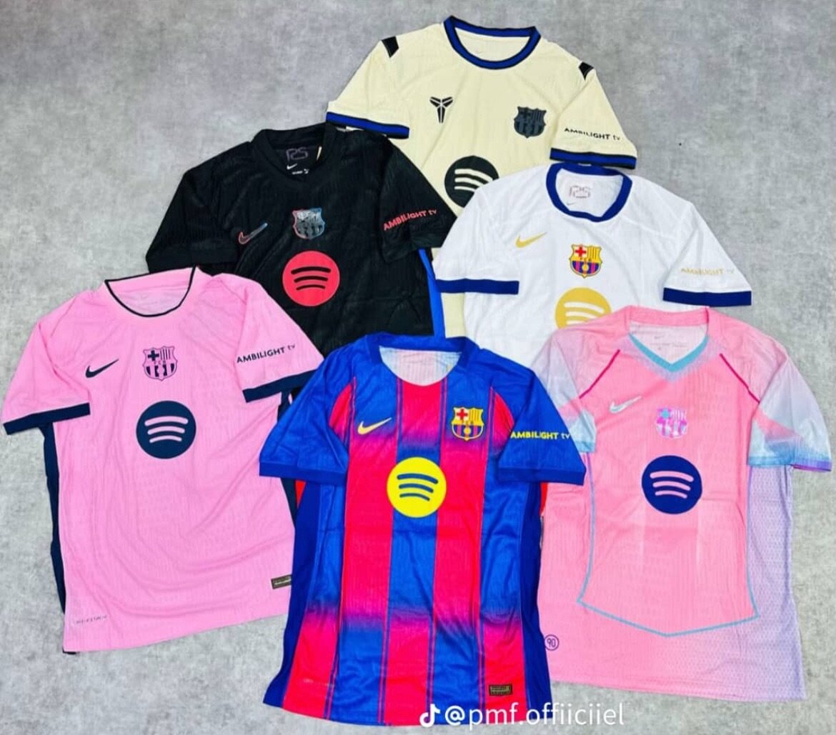 Maillots de football clubs