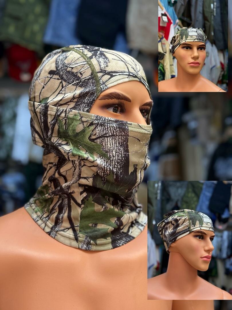 Cagoule camouflage unisexe