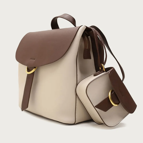 Sac à dos en cuir élégant