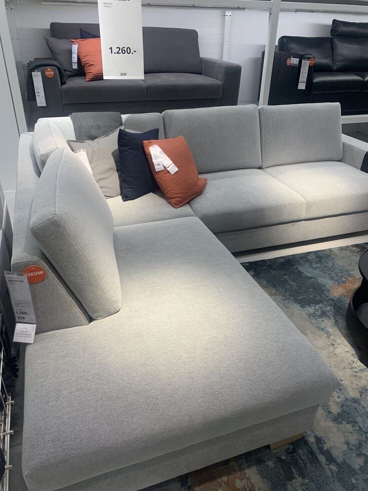 Canapé d'angle moderne