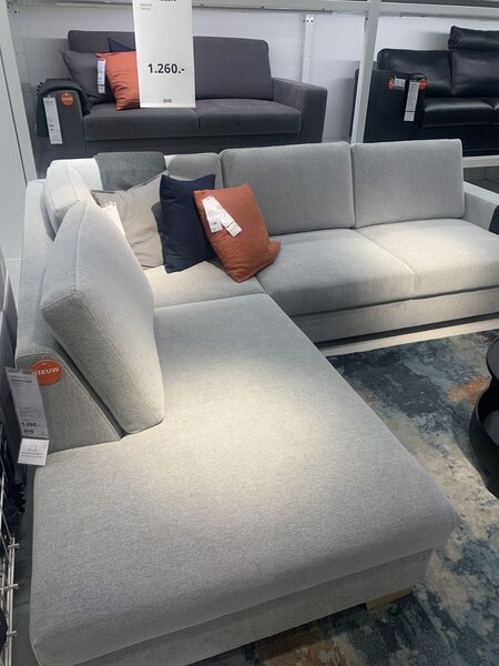 Canapé d'angle moderne