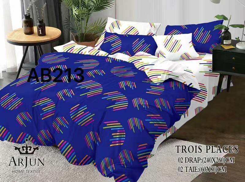 2 draps 2 taies d'oreillers