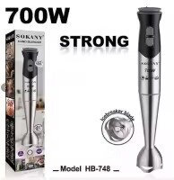 SOKANY SK-748 Hand-Blender Stick Hand Immersion Blender 700 Watt 2 Touch-Speed Immersion Multi-Purpose Hand Blender
