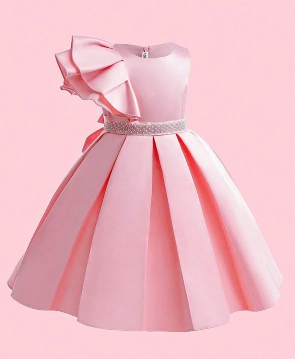 Robe élégante fille rose