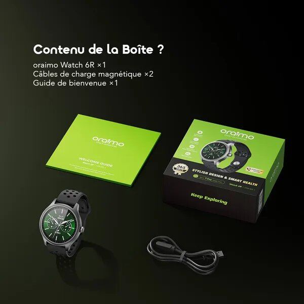oraimo Montre Intelligente 6R