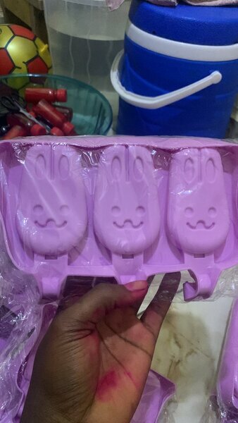 Moule sucette glacée lapin