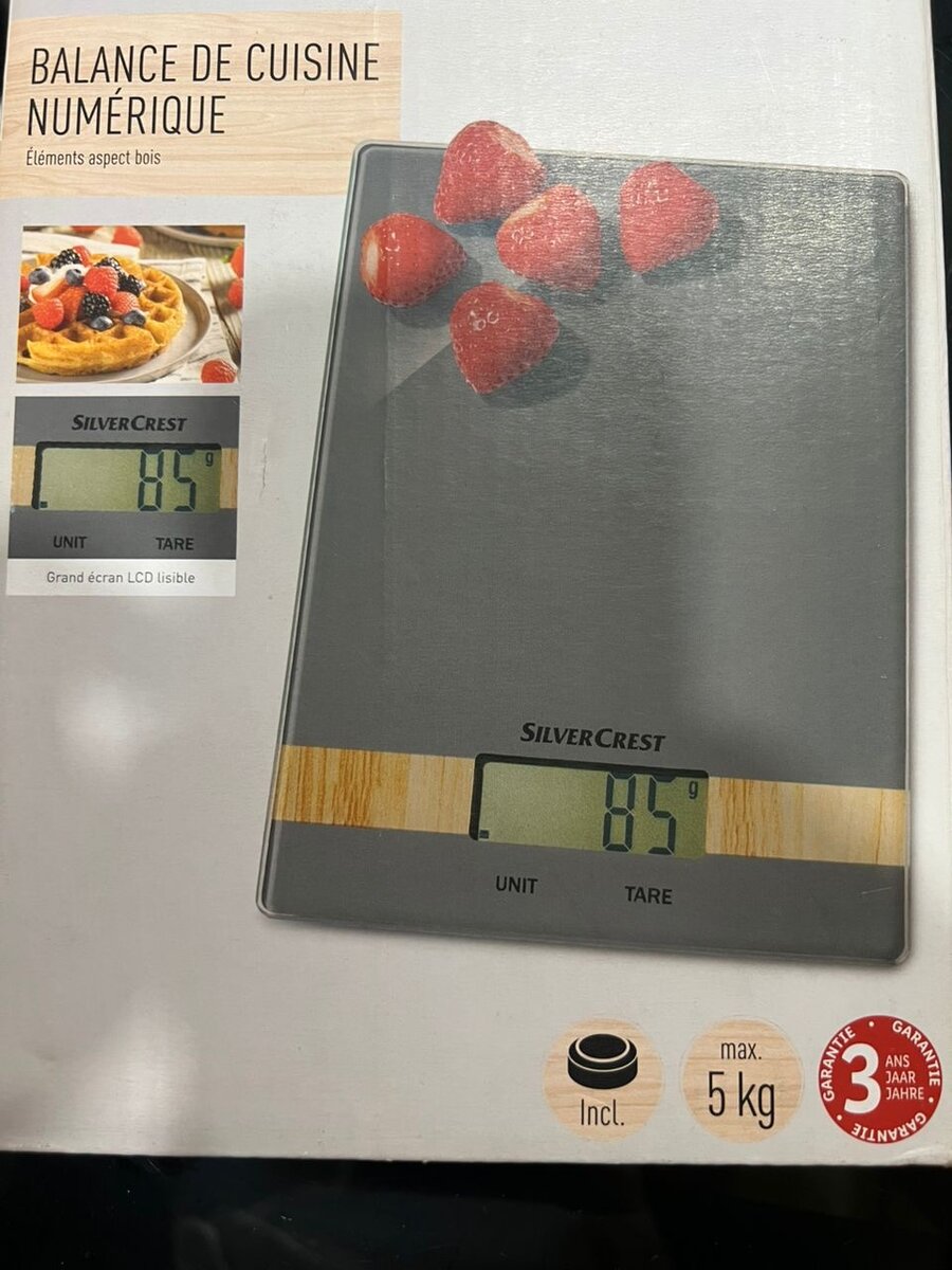 Balance de cuisine numérique