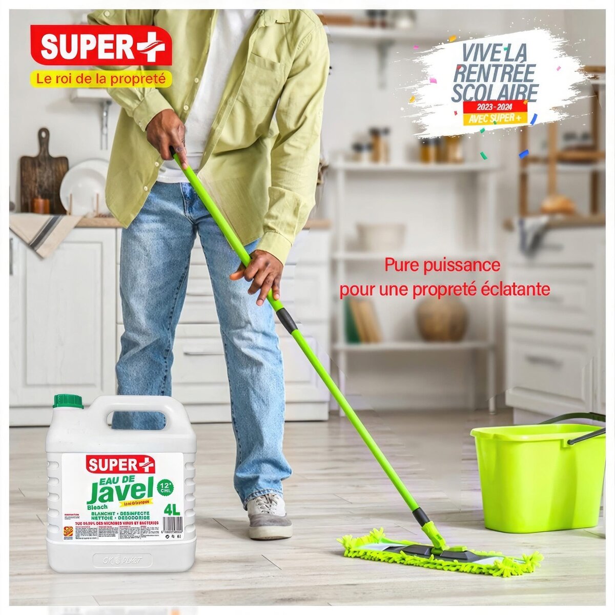 Eau de Javel 4 Litres