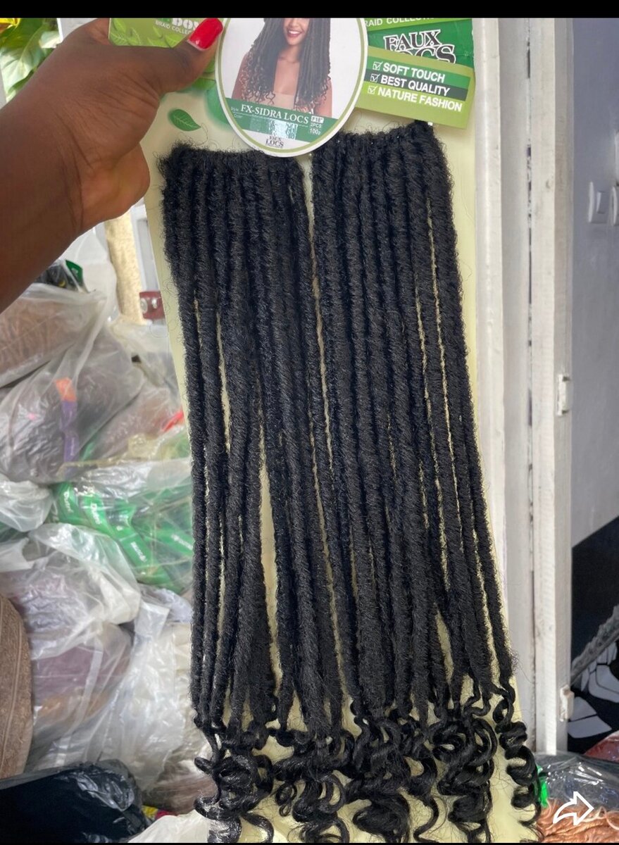 Extensions de cheveux synthétiques