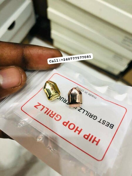 HIPHOP  PLATED SINGLE TOOTH GRILLZ DENTAL JEWELRY,FIT FOR ME