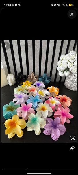 Fleurs artificielles multicolores