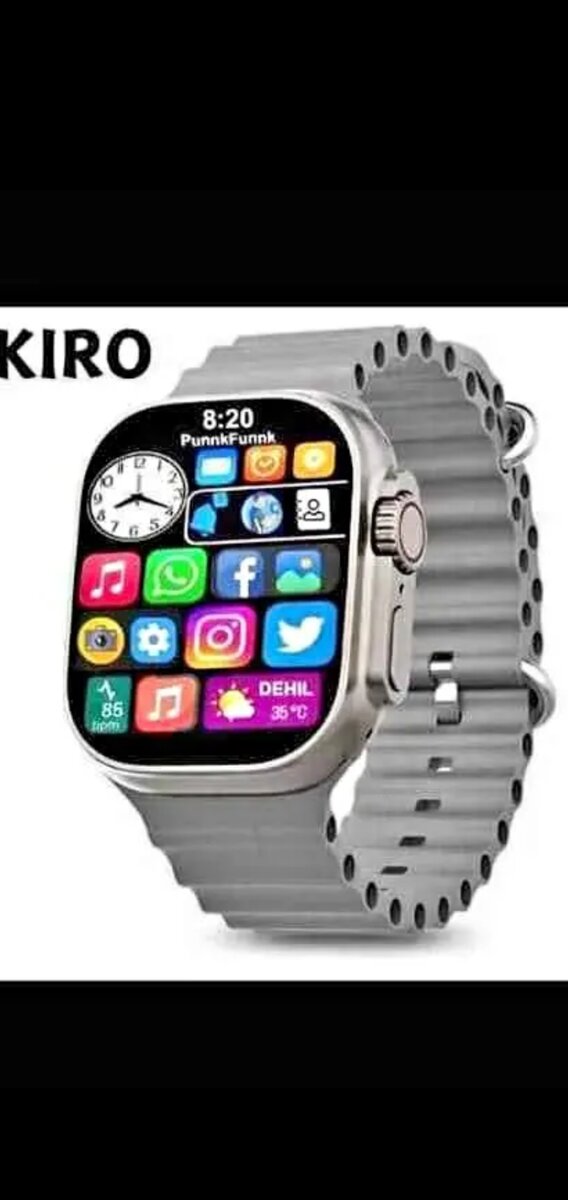 Montre connectée élégante