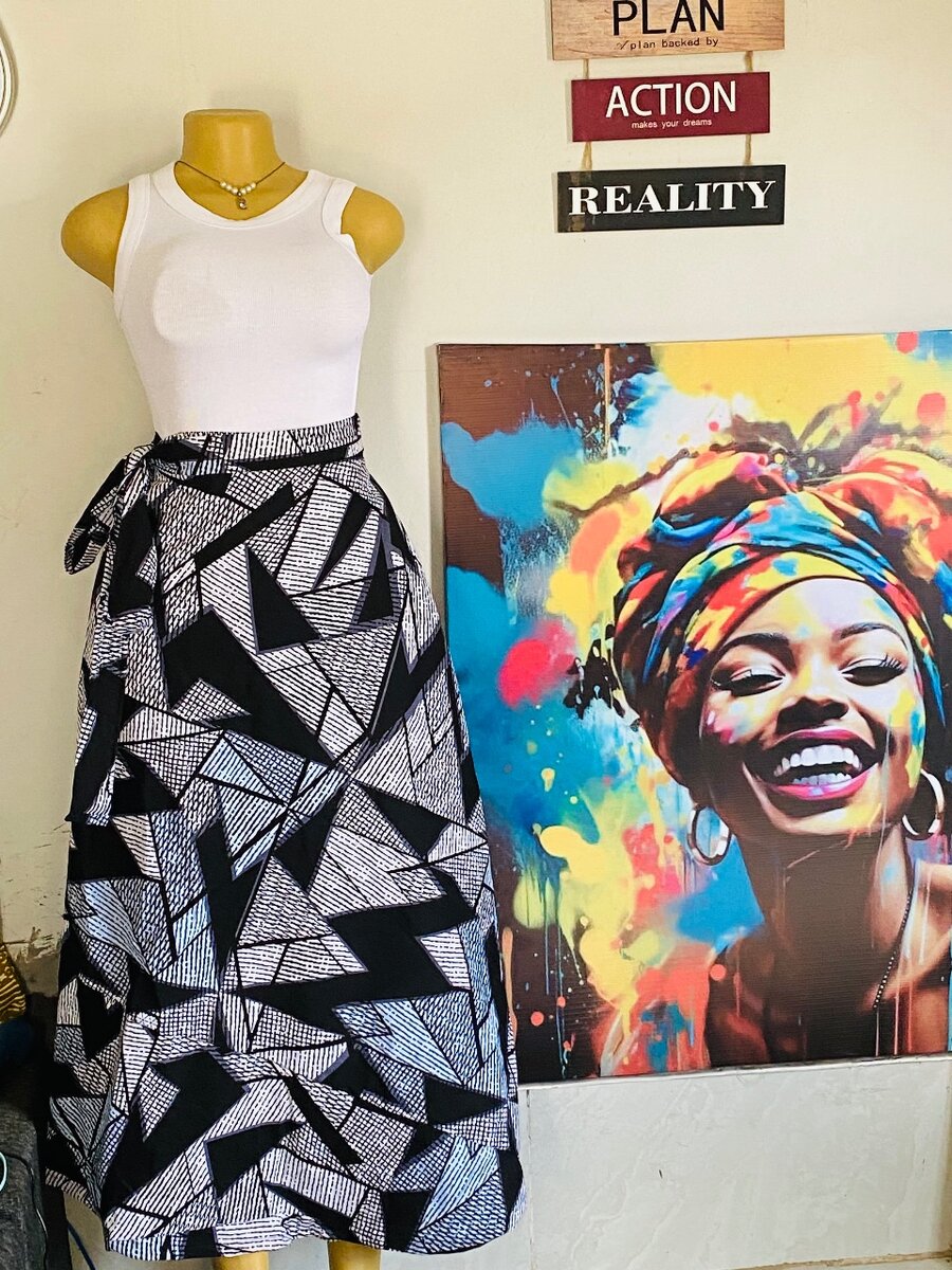 Wrap skirts Chitenge