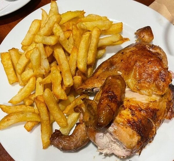 Poulet avec Frites