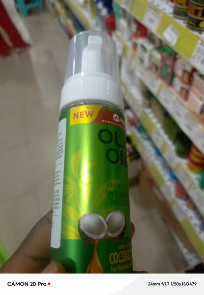 Mousse Capillaire Huile Olive