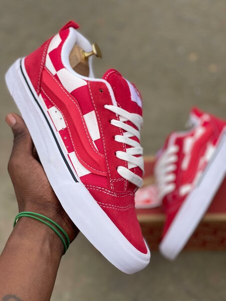 Sneakers rouges unisexes