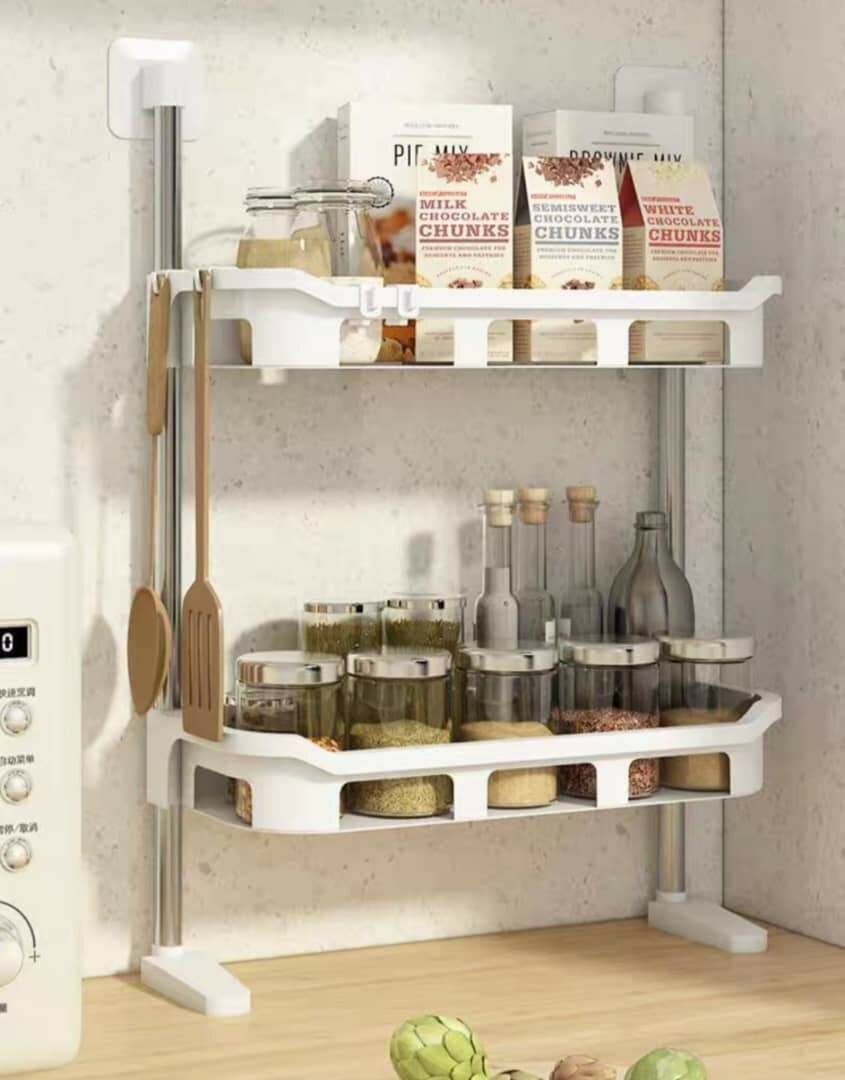 Étagère polyvalente peu encombrante