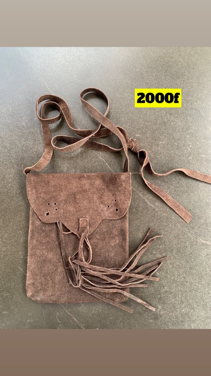 Bandoulière 100% friperie