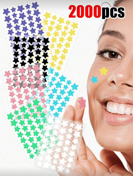 Patchs anti-boutons colorés