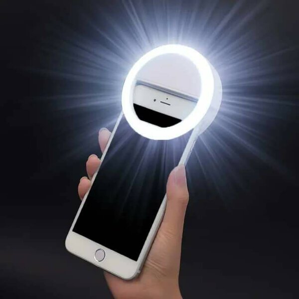 Anneau lumineux selfie rechargeable