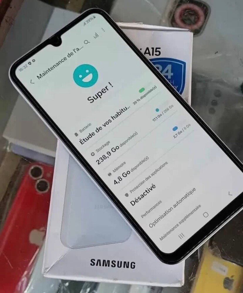 Samsung Galaxy A15 Blanc