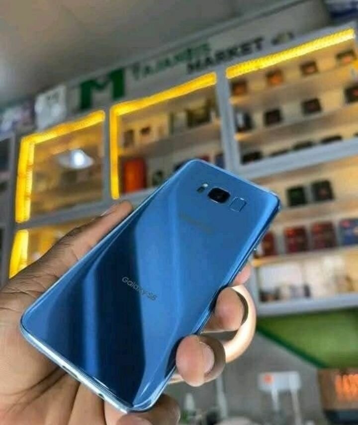 Samsung Galaxy S8 bleu élégant